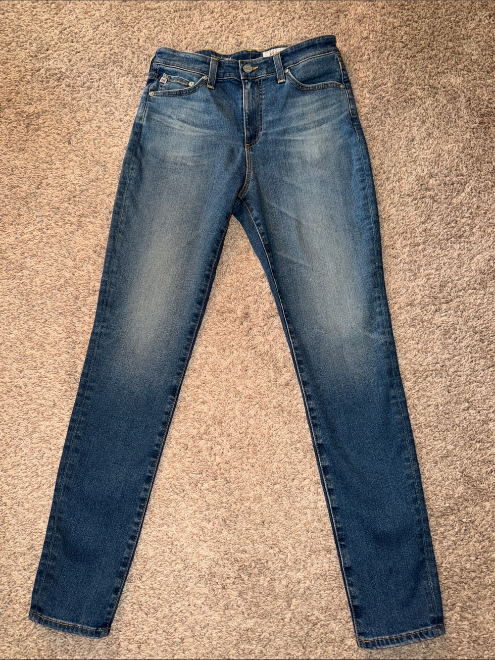 AG-ED Denim Adriano Goldschmied The Mila Ankle size 28R High Rise Skinny Ankle